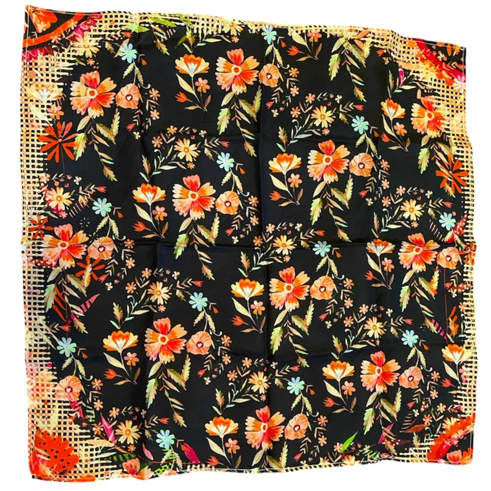 100% Silk Scarf by Vismaya from Anthropologie